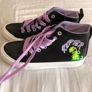 90s Nickelodeon Rugrats Reptar hightop sneakers